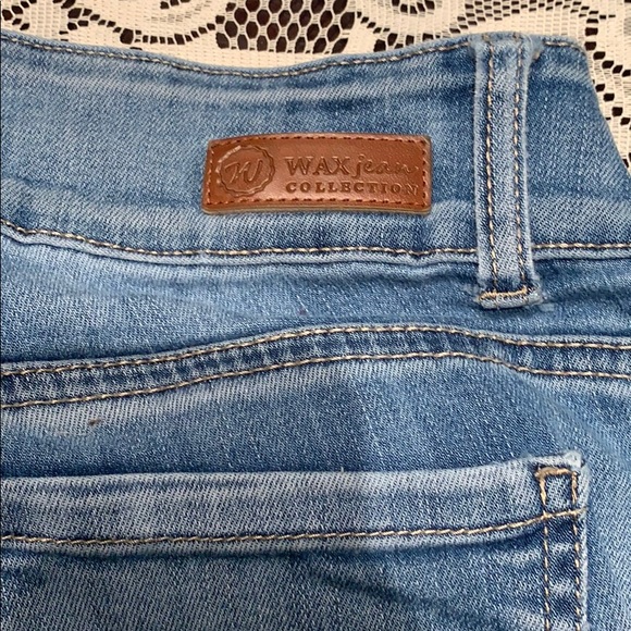 Wax Crop Capri Jeans Size 7 - Picture 5 of 6